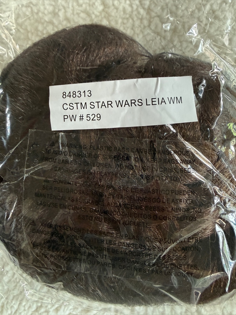 Classic Star Wars Princess Leia Costume in White - Picture 5 of 9
